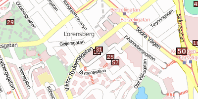 Stadtplan Götaplatsen