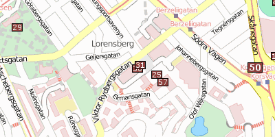 Stadtplan Göteborger Konzerthalle Göteborg