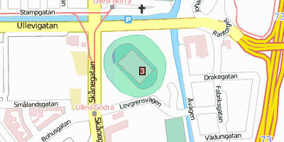 Ullevi Göteborg Stadtplan