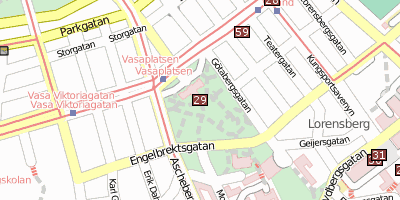 Universität Göteborg Göteborg Stadtplan